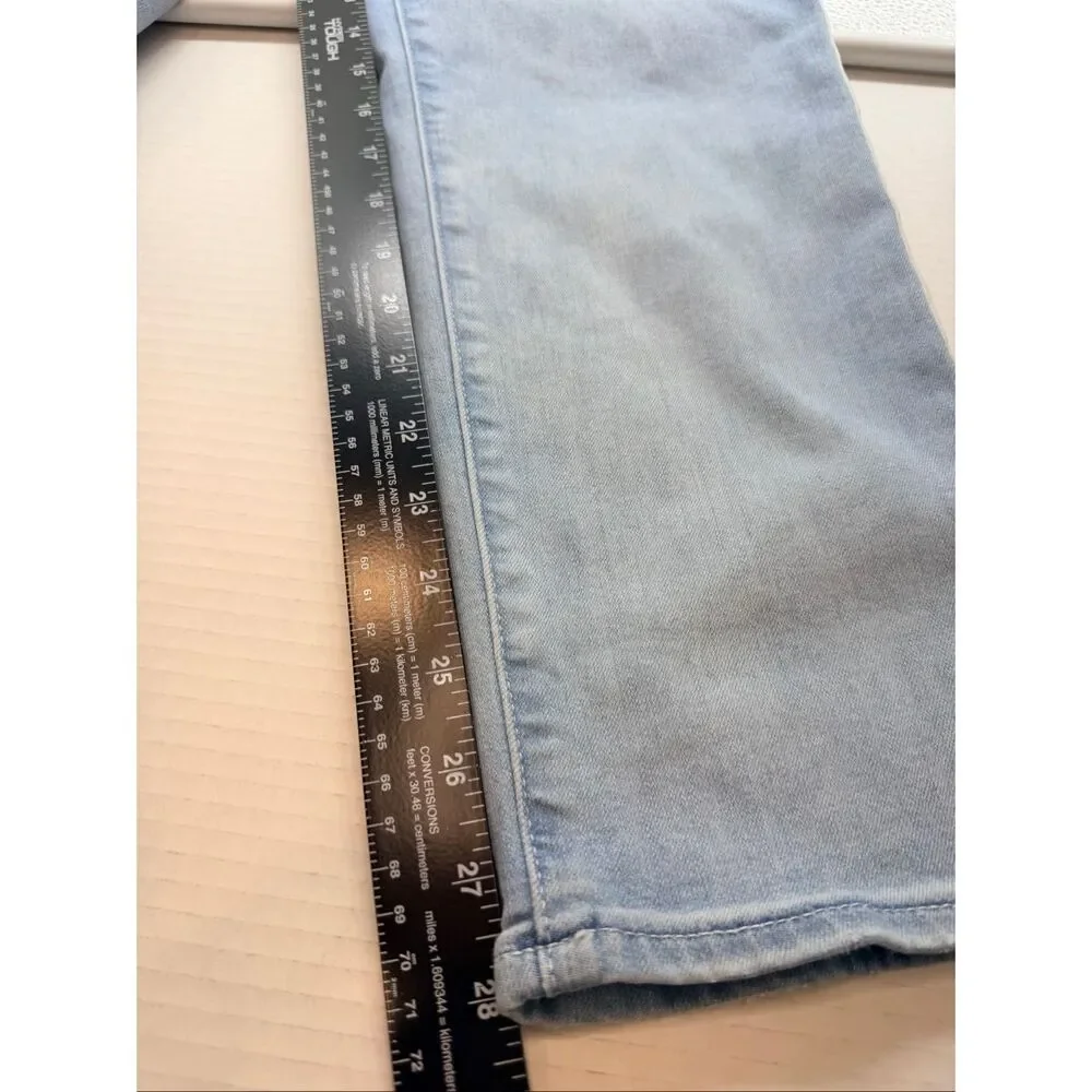 Athleta Jeans Womens 4T Fits 28x28 Sculptek Performance Stretch Moto Style Jeans